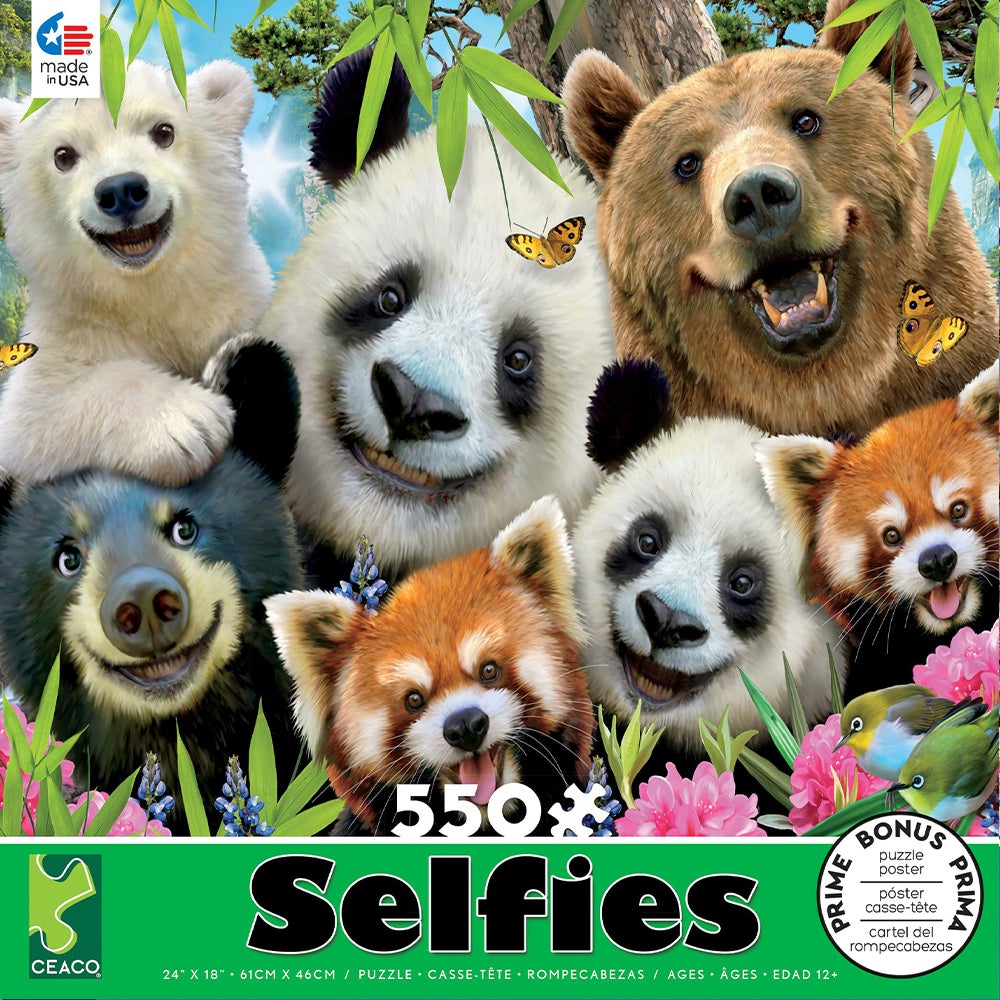 550PC SELFIES PUZZLE ASST (6) BL